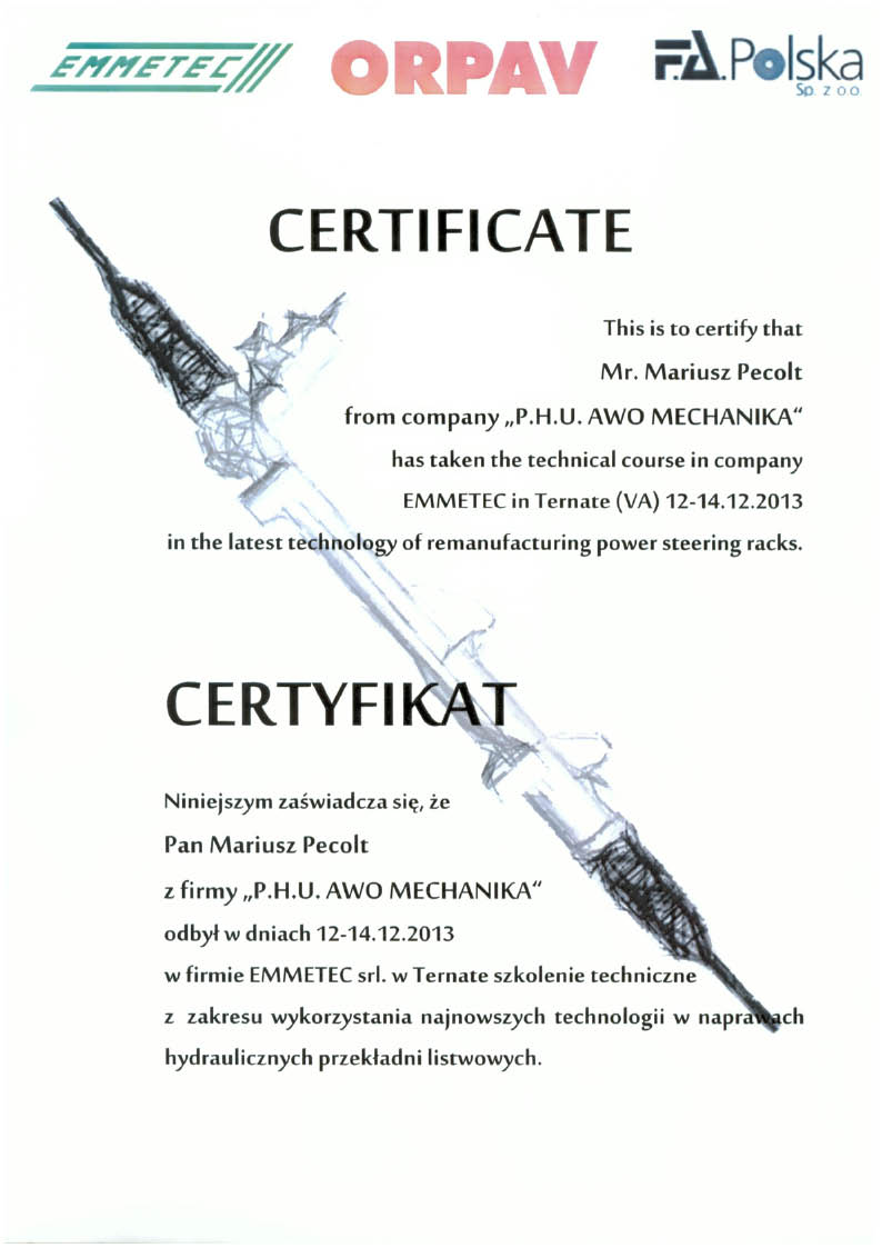 Certyfikat 5